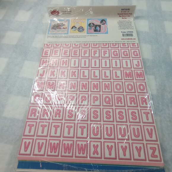 Memories Forever & Keeping Memories Alive Alphabet Scrapbook Bundle - Picture 9 of 12